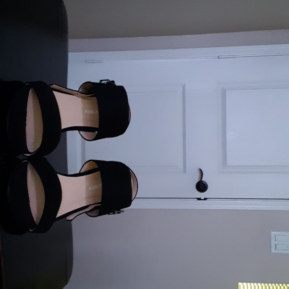 Black heels